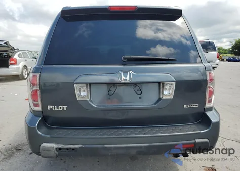 2006 Honda Pilot Ex из США, поврежденный, VIN 2HKYF185X6H548462